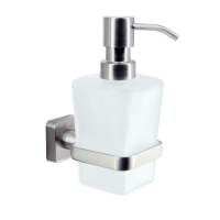 Дозатор для жидкого мыла Wasserkraft Mosel 8799 настенный, никель Дозатор для жидкого мыла Wasserkraft Mosel 8799 настенный, никель