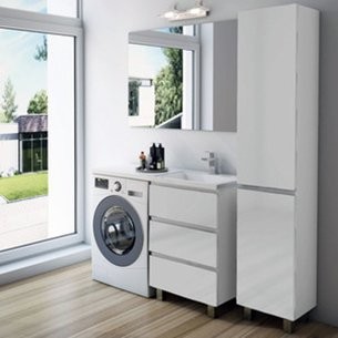 Мебель для ванной комнаты Эстет Dallas Luxe 130 напольная, 3 ящика R