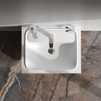 Мебель для ванной комнаты AM.PM Func 60 белая матовая, с двумя ящиками