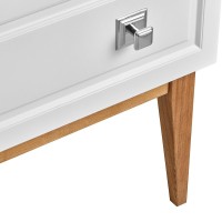 Тумба под раковину со столешницей ASB-Woodline Каталина 100 слоновая кость