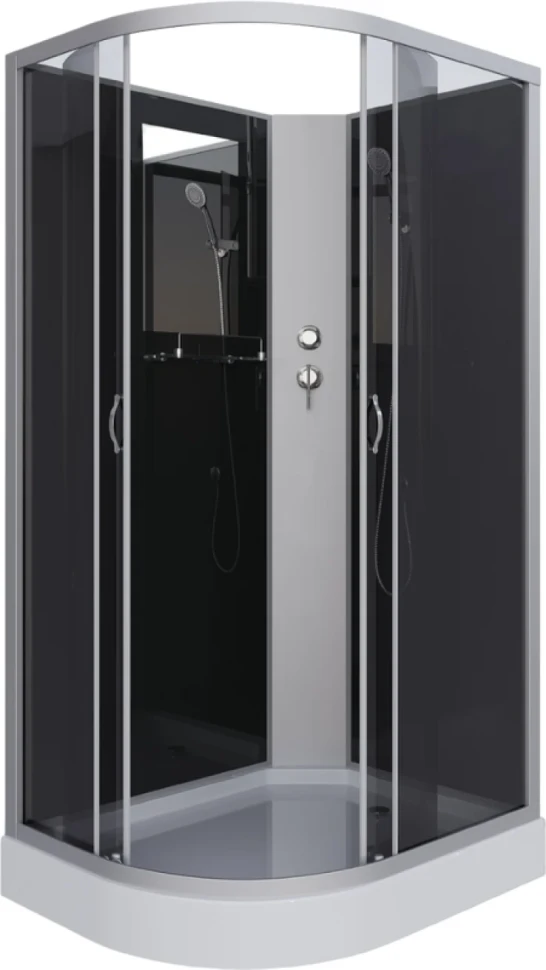 Душевая кабина Niagara Classic NG-3512-14RBK 120х80 см, без крыши