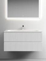 Мебель для ванной комнаты Sancos Snob T 100 см, bianco