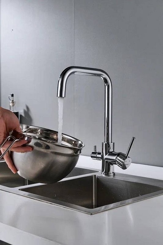 Смеситель для кухни Shevanik S228 хром