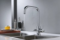 Смеситель для кухни Shevanik S228 хром