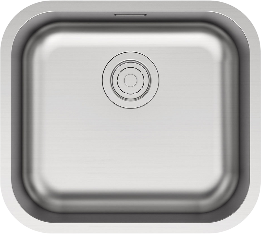 Комплект Мойка Paulmark Vello VE48-BS сталь + Измельчитель Intenso