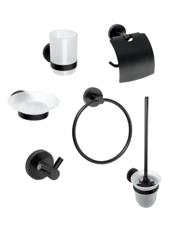 Набор Bemeta Dark 204600 матовый черный