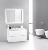 Тумба с раковиной BelBagno Etna 39 70 bianco lucido Тумба с раковиной BelBagno Etna 39 70 bianco lucido