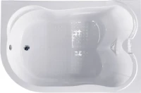 Акриловая ванна Royal Bath Norway RB331100K-R R 180x120 см, угловая, правая, пристенная, белая, асимметричная, с каркасом, для двоих