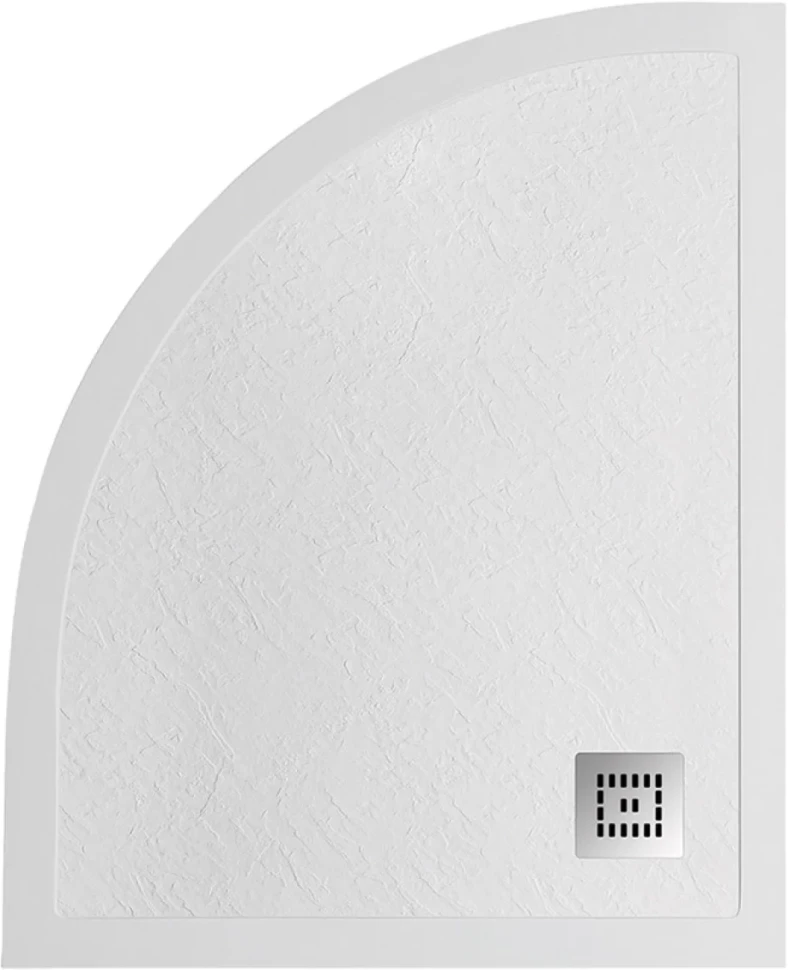 Поддон для душа BelBagno Uno RH R 120х90, белый, с сифоном