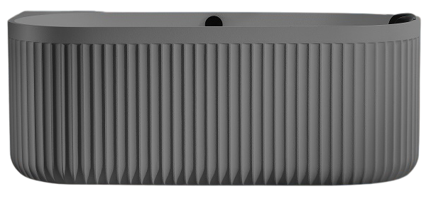 Ванна из искусственного камня AltroBagno Fabiana 090209 170x80 см, пристенная, овальная, на ножках, с донным клапаном, с подголовником