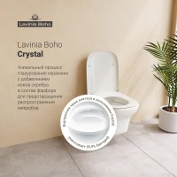 Комплект Lavinia Boho Унитаз подвесной Bristol Rimless 3305101R + Крышка-сиденье Bristol 33290500 с микролифтом + Инсталляция RelFix 38010010 + Кнопка RelFix 380501MB матовая черная, хром