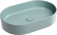 Накладная раковина Ceramicanova Element CN6048MLG зеленая матовая