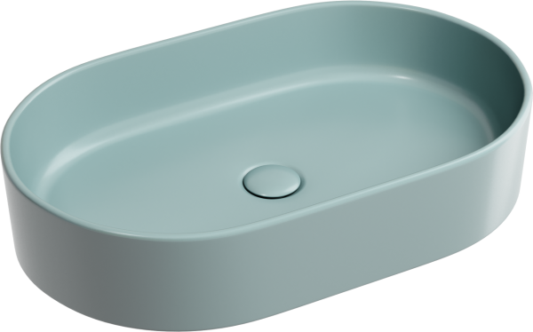 Накладная раковина Ceramicanova Element CN6048MLG зеленая матовая