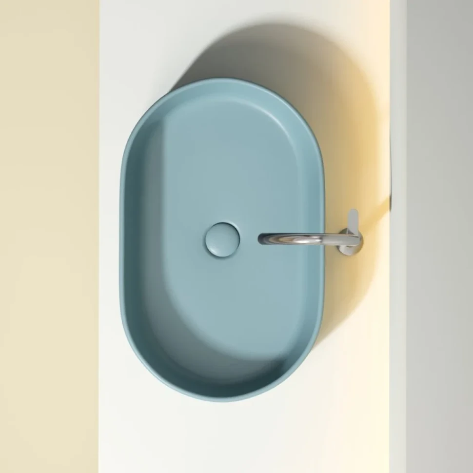 Накладная раковина Ceramicanova Element CN6048MLG зеленая матовая