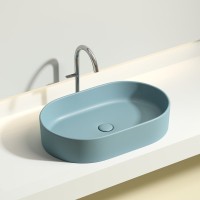 Накладная раковина Ceramicanova Element CN6048MLG зеленая матовая