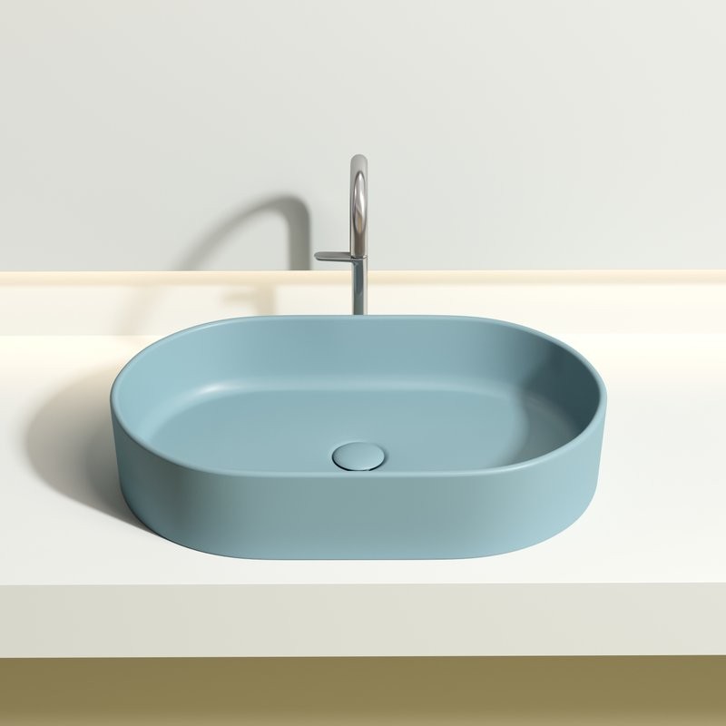 Накладная раковина Ceramicanova Element CN6048MLG зеленая матовая