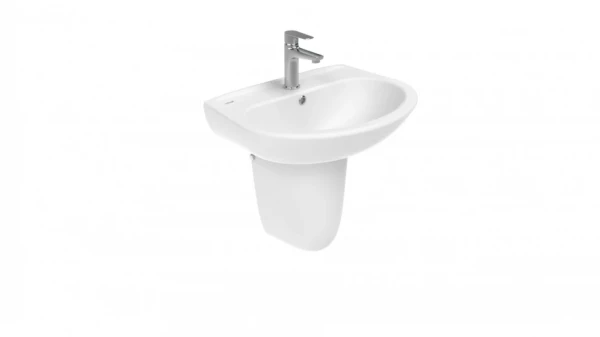 Раковина подвесная Creavit Sedef SD060-00CB00E-0000 60 глянцевая белая