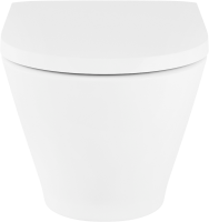 Комплект Lavinia Boho Унитаз подвесной Elegant Rimless 3308101R + Крышка-сиденье Elegant 33290700 с микролифтом + Инсталляция RelFix 38010010 + Кнопка RelFix 3805001W белая