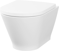 Комплект Lavinia Boho Унитаз подвесной Elegant Rimless 3308101R + Крышка-сиденье Elegant 33290700 с микролифтом + Инсталляция RelFix 38010010 + Кнопка RelFix 3805001W белая