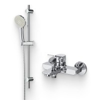 Душевой комплект Смеситель AM.PM X-Joy F85A10000 + Гарнитур Gem F0190000