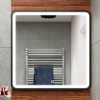 Мебель для ванной комнаты Art&Max Bianchi 75, подвесная, серая матовая