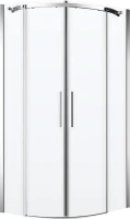 Душевой уголок BelBagno Acqua R-2-100-C-Cr профиль хром