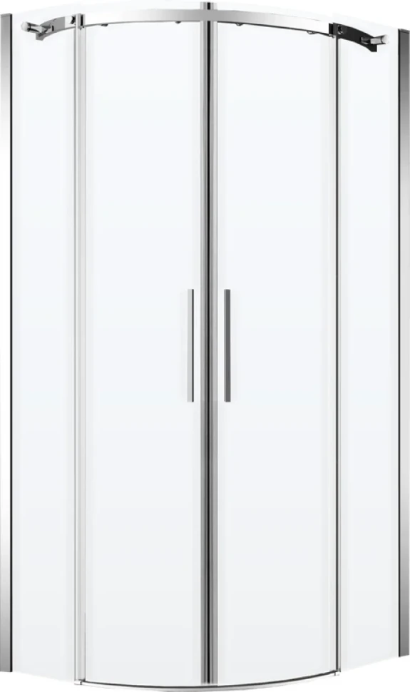 Душевой уголок BelBagno Acqua R-2-100-C-Cr профиль хром