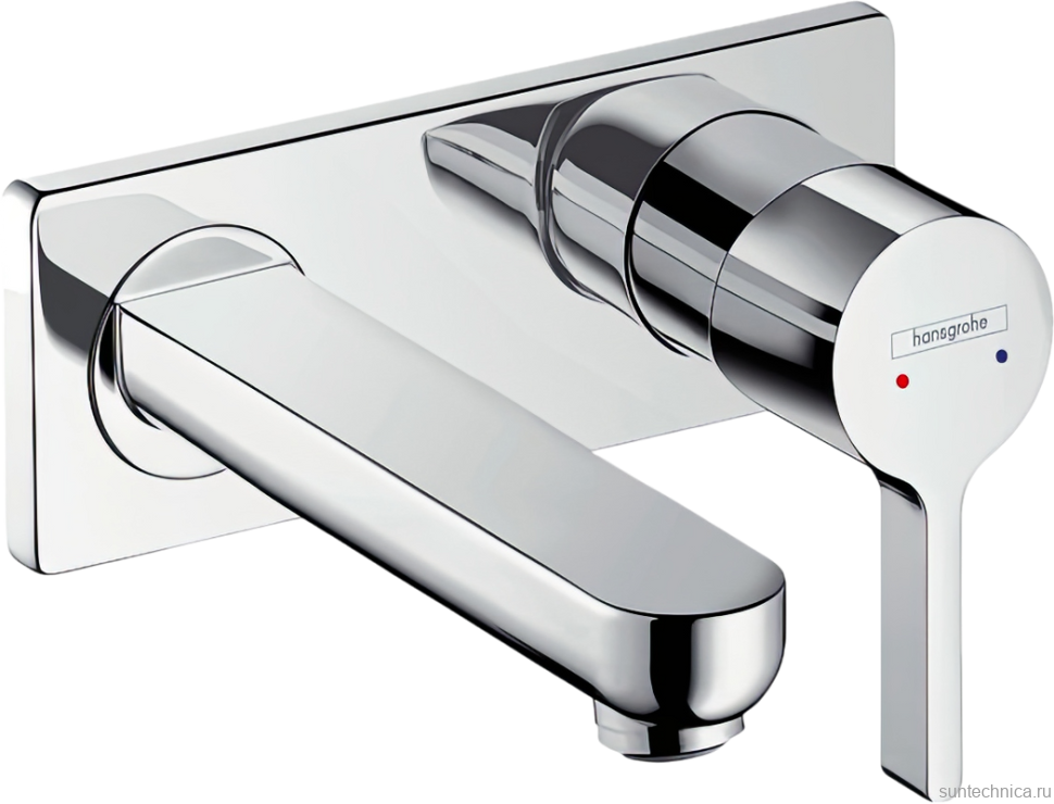 Смеситель для раковины Hansgrohe Metris S 31162000 С ВНУТРЕННЕЙ ЧАСТЬЮ