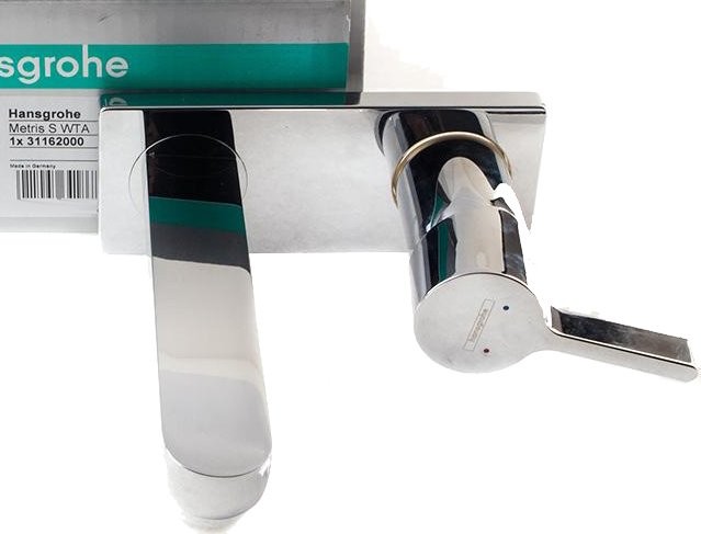 Смеситель для раковины Hansgrohe Metris S 31162000 С ВНУТРЕННЕЙ ЧАСТЬЮ