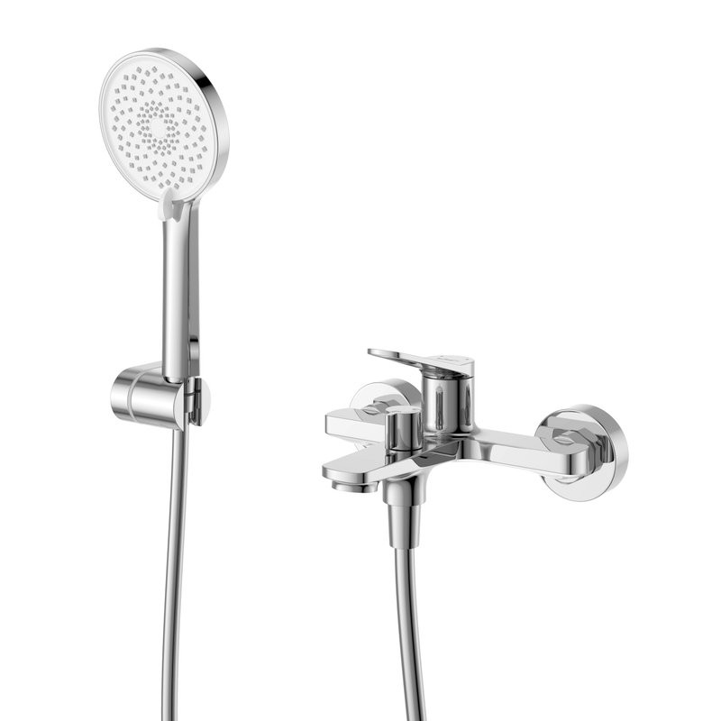 Смеситель для ванны с душем BelBagno Unique UNIQUE-VASM-CRM хром