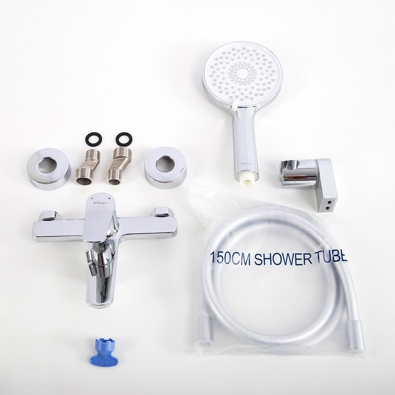 Смеситель для ванны с душем BelBagno Unique UNIQUE-VASM-CRM хром