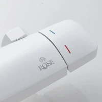 Душевая стойка Rose R3936C белая