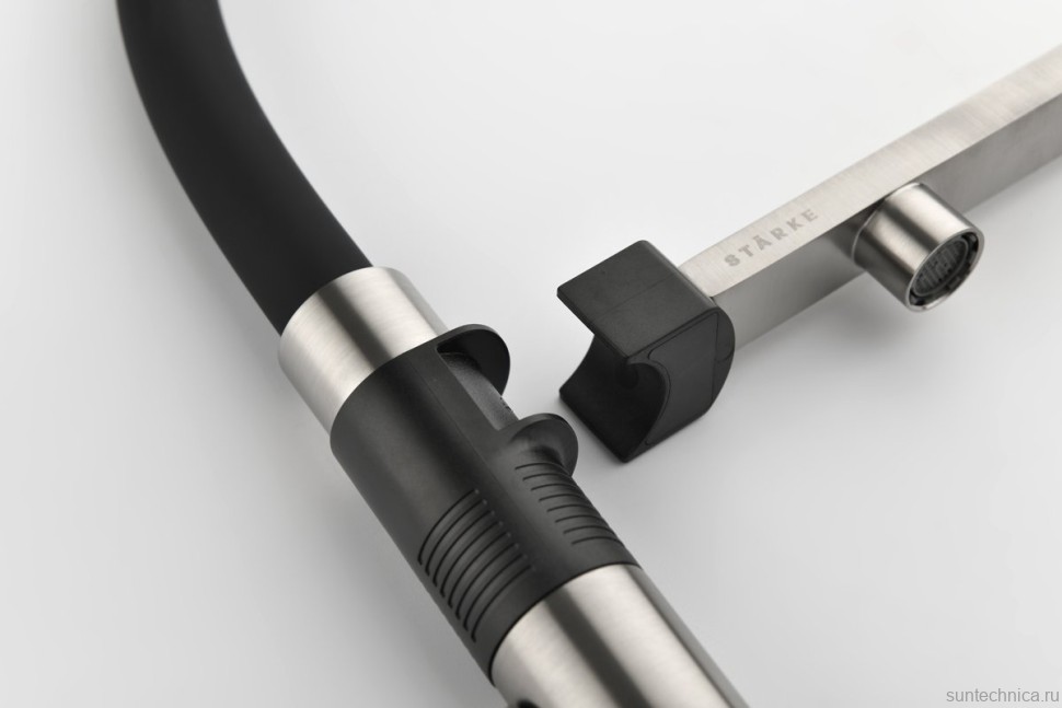 Смеситель для кухни Gravity, брашированная нерж.сталь, Gr213888-BS, Starke-Paulmark