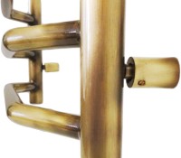 Полотенцесушитель электрический Domoterm Лаура П6 50x60, античная бронза, R