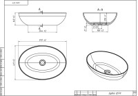 Тумба с раковиной Belux Джаз 90 подвесная, белая глянцевая, раковина Дубай 56