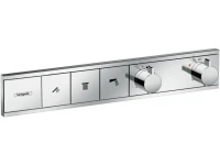 Термостатический смеситель встраиваемый Hansgrohe RainSelect 15381000 С ВНУТРЕННЕЙ ЧАСТЬЮ, хром Термостатический смеситель встраиваемый Hansgrohe RainSelect 15381000 С ВНУТРЕННЕЙ ЧАСТЬЮ, хром