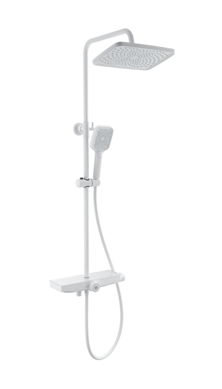 Душевая стойка Wonzon & Woghand WW-B3098-A-MW матовая белая