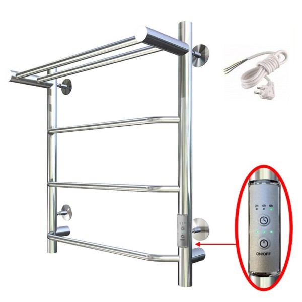 Полотенцесушитель электрический Тругор Пэк 6 П 60х40 с выключателем