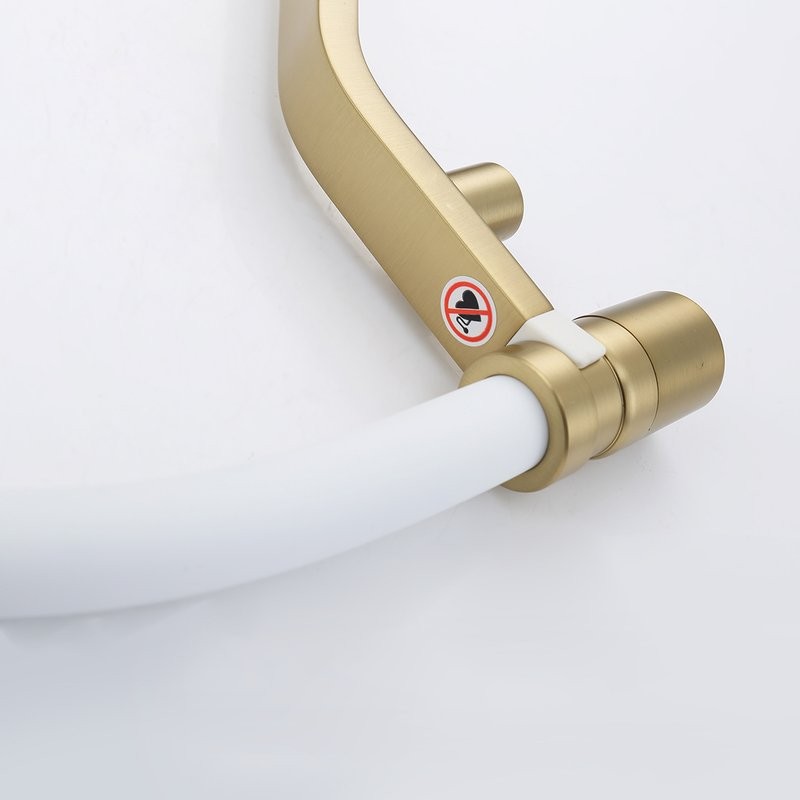 Смеситель для кухни с подключением фильтра Raglo R85.62.03, золотой сатин