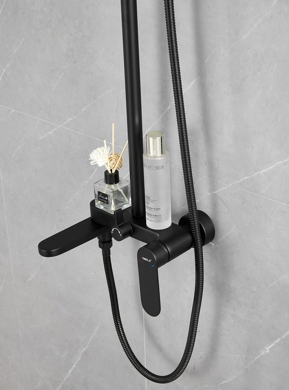 Душевая стойка BELZ B713 B24713-7 черная