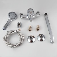 Смеситель с длинным изливом для ванны Frap H03 F2203 хром Смеситель с длинным изливом для ванны Frap H03 F2203 хром