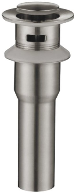 Донный клапан для раковины BelBagno BB-PCU-02-IN с переливом, сатин