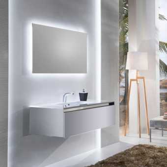 Мебель для ванной Sanvit Кубэ -1 90 белый глянец