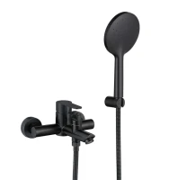 Смеситель для ванны с душем Fmark FS8204H черный Смеситель для ванны с душем Fmark FS8204H черный