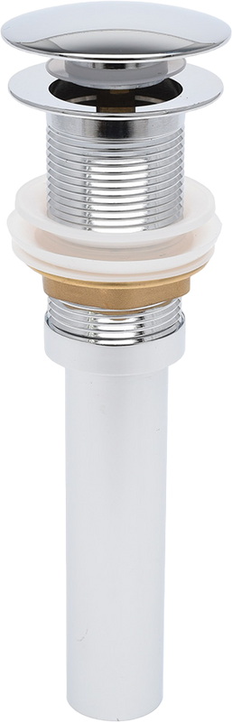 Донный клапан для раковины AQUAme AQM7001-0 без перелива, хром