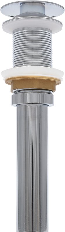 Донный клапан для раковины AQUAme AQM7001-0 без перелива, хром