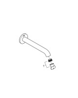 Излив для ванны GROHE Essence, теплый закат глянец (13449DA1)