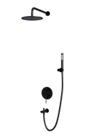 Душевой комплект RGW Shower Panels SP-52-1-B черный Душевой комплект RGW Shower Panels SP-52-1-B черный