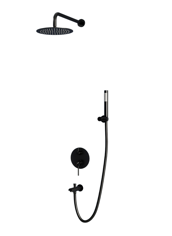 Душевой комплект RGW Shower Panels SP-52-1-B черный