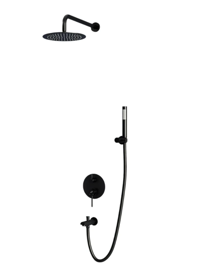Душевой комплект RGW Shower Panels SP-52-1-B черный